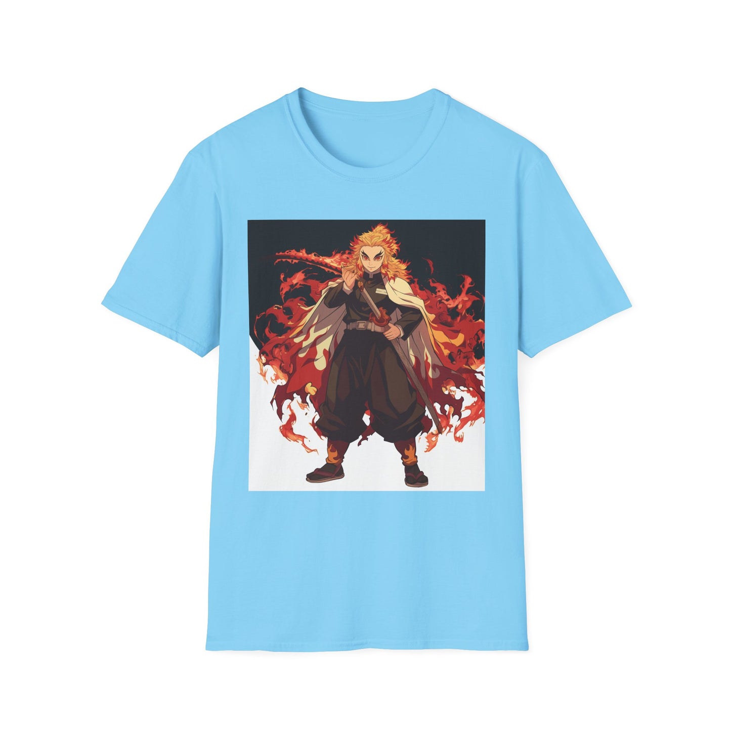 Kyojuro fan art Unisex Softstyle T-Shirt