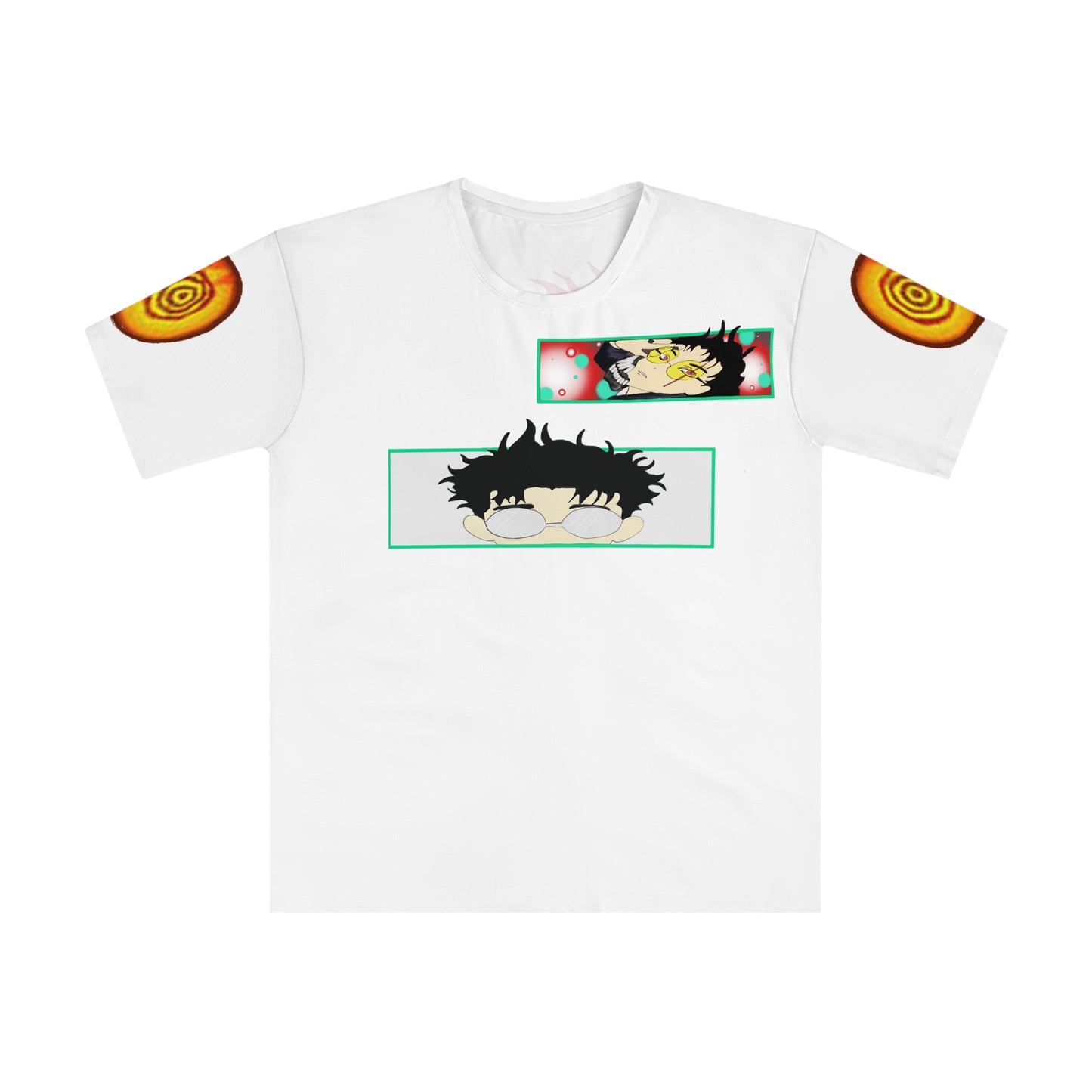 Unisex Graphic Tee, Anime-Inspired Fashion Top for Casual Wear, Perfect for Daily Outfits, Gifts for Anime Fans, Unique Style T-Shirt