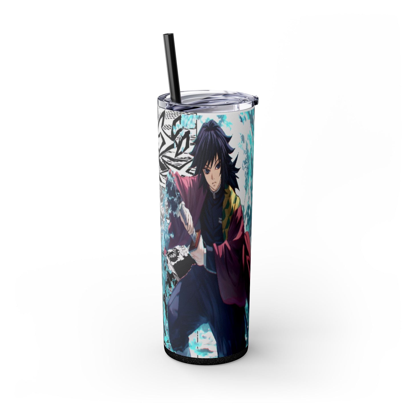 Demon slayer Skinny Tumbler with Straw, 20oz