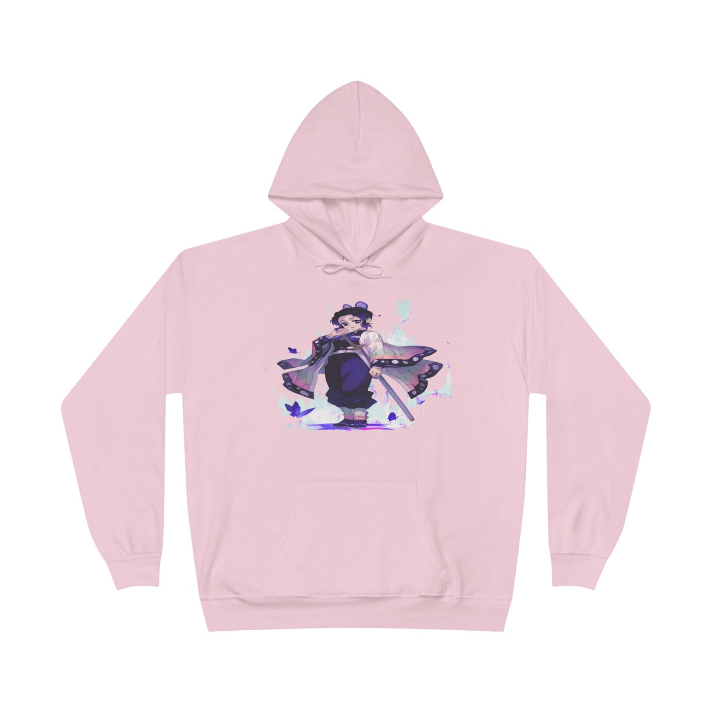 Demon slayer shinobu Unisex EcoSmart® Pullover Hoodie Sweatshirt