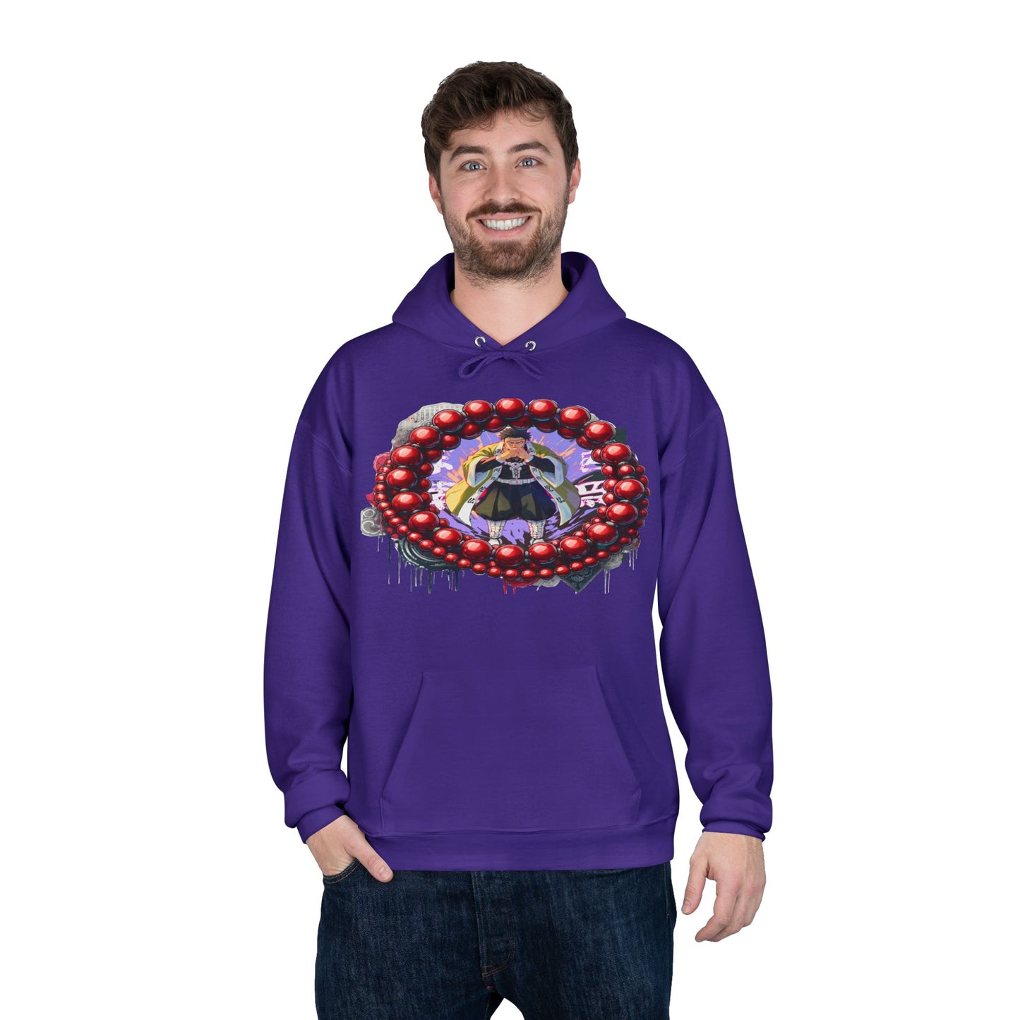Demon slayer giyu Pullover Hoodie Sweatshirt