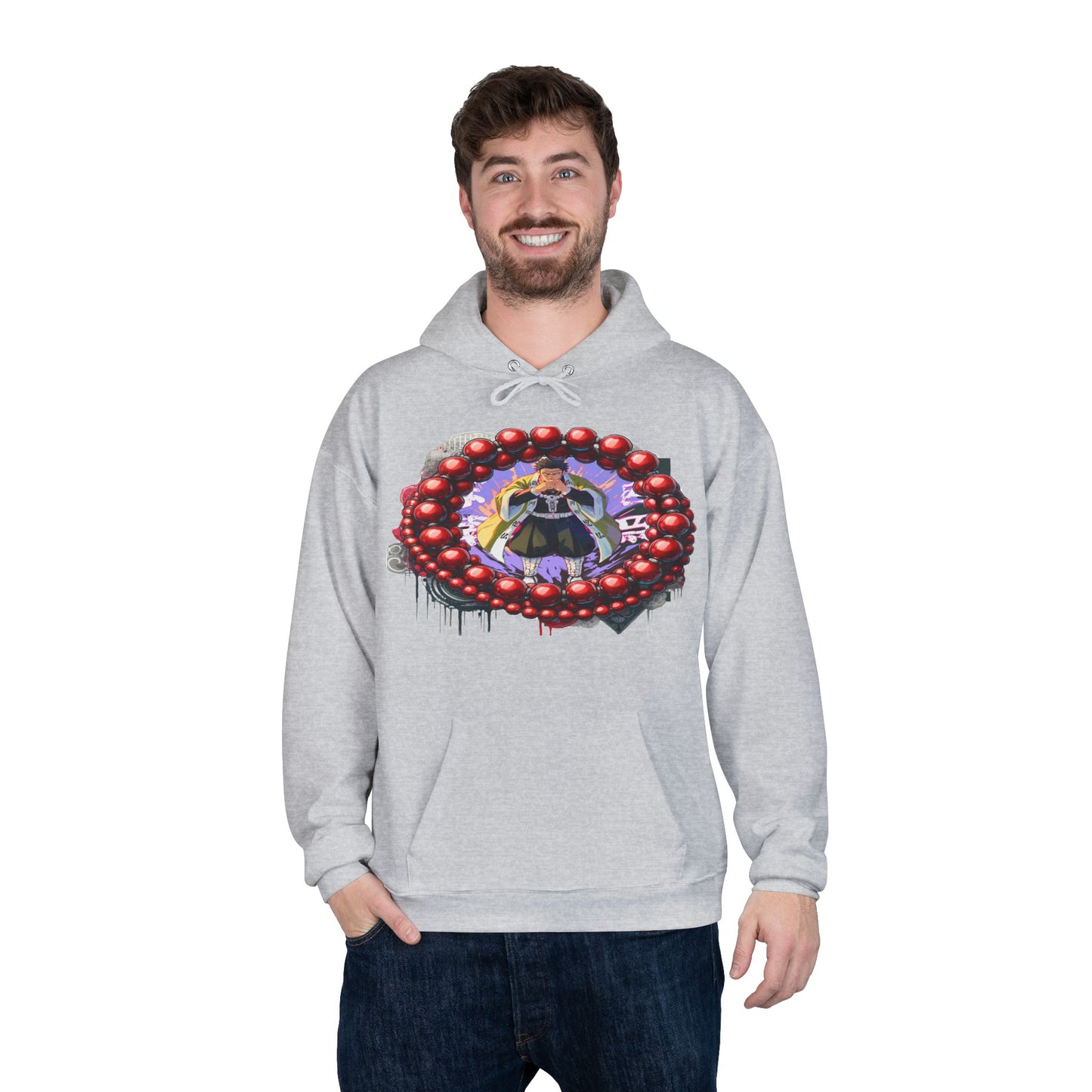 Demon slayer giyu Pullover Hoodie Sweatshirt