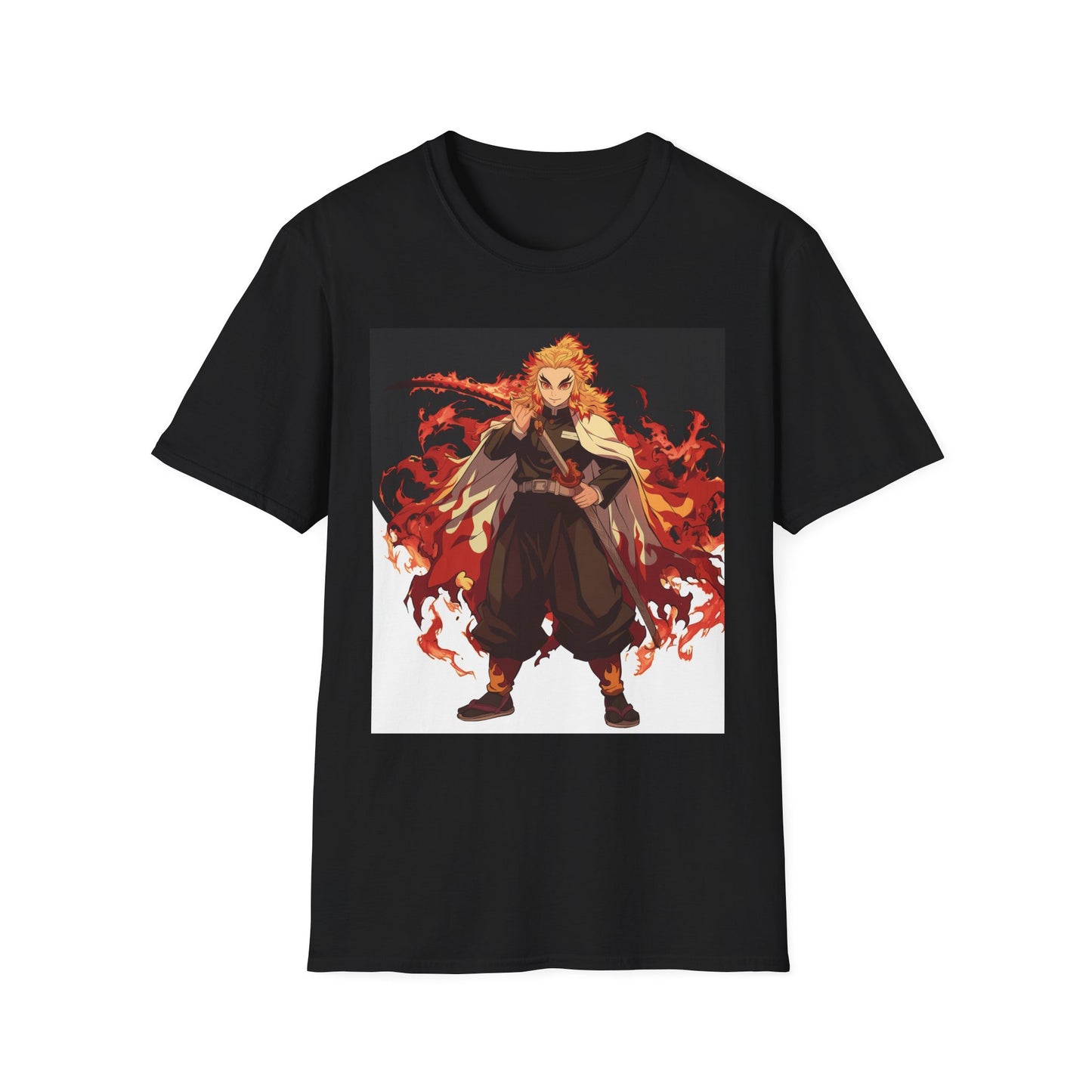 Kyojuro fan art Unisex Softstyle T-Shirt