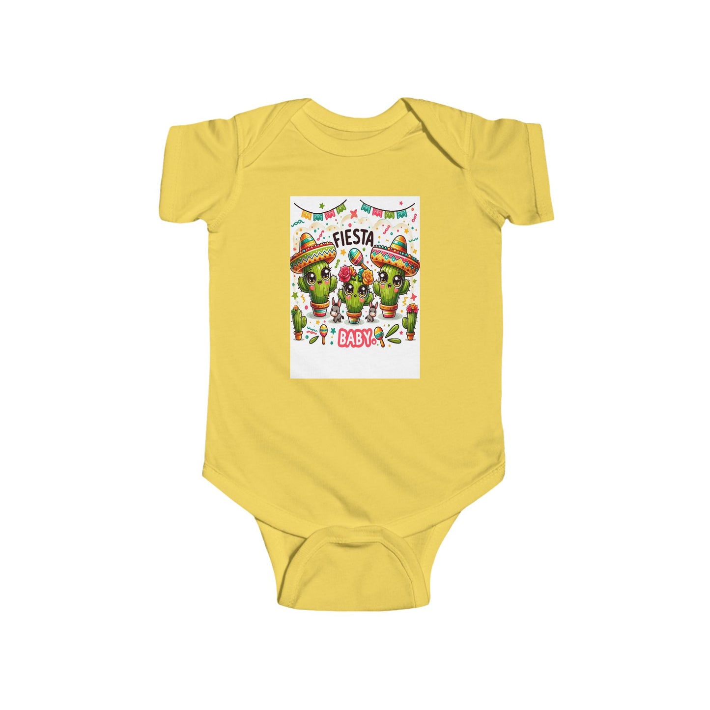 Cute Fiesta Baby Bodysuit for Infants - Perfect for Celebrations!