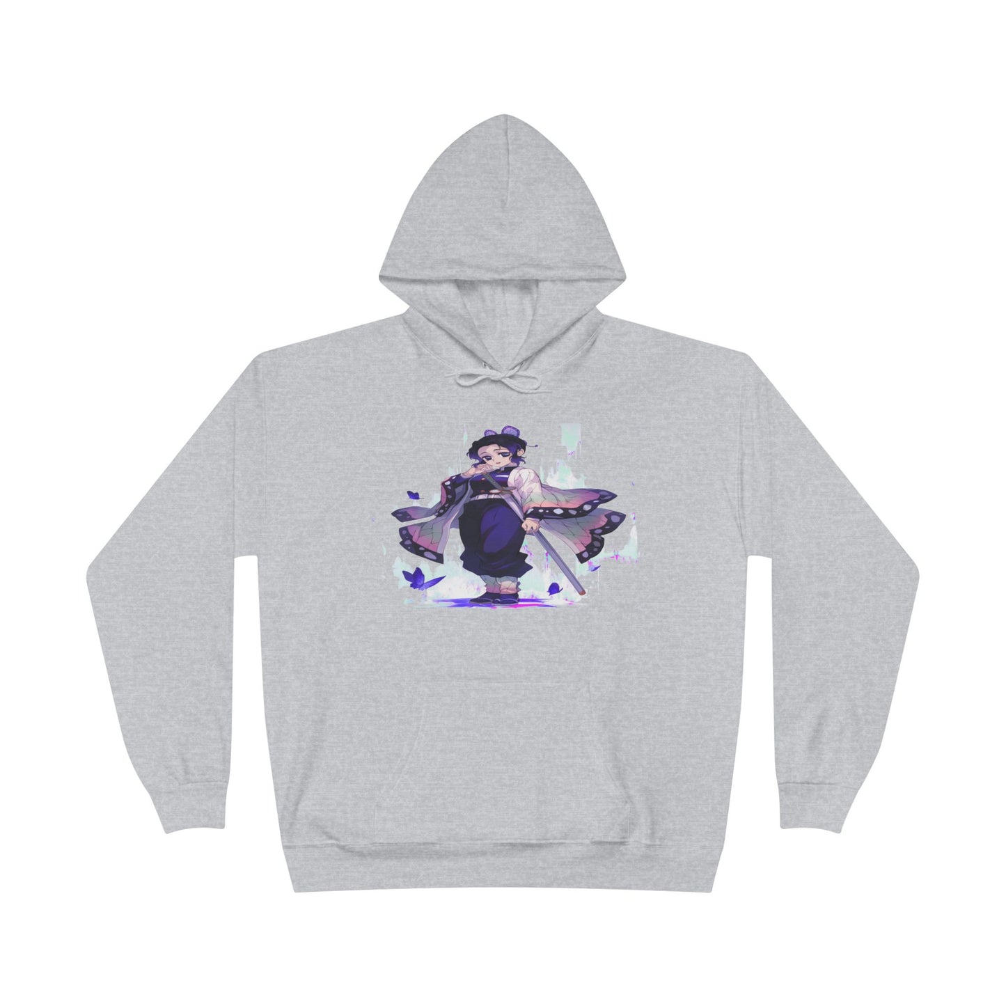 Demon slayer shinobu Unisex EcoSmart® Pullover Hoodie Sweatshirt