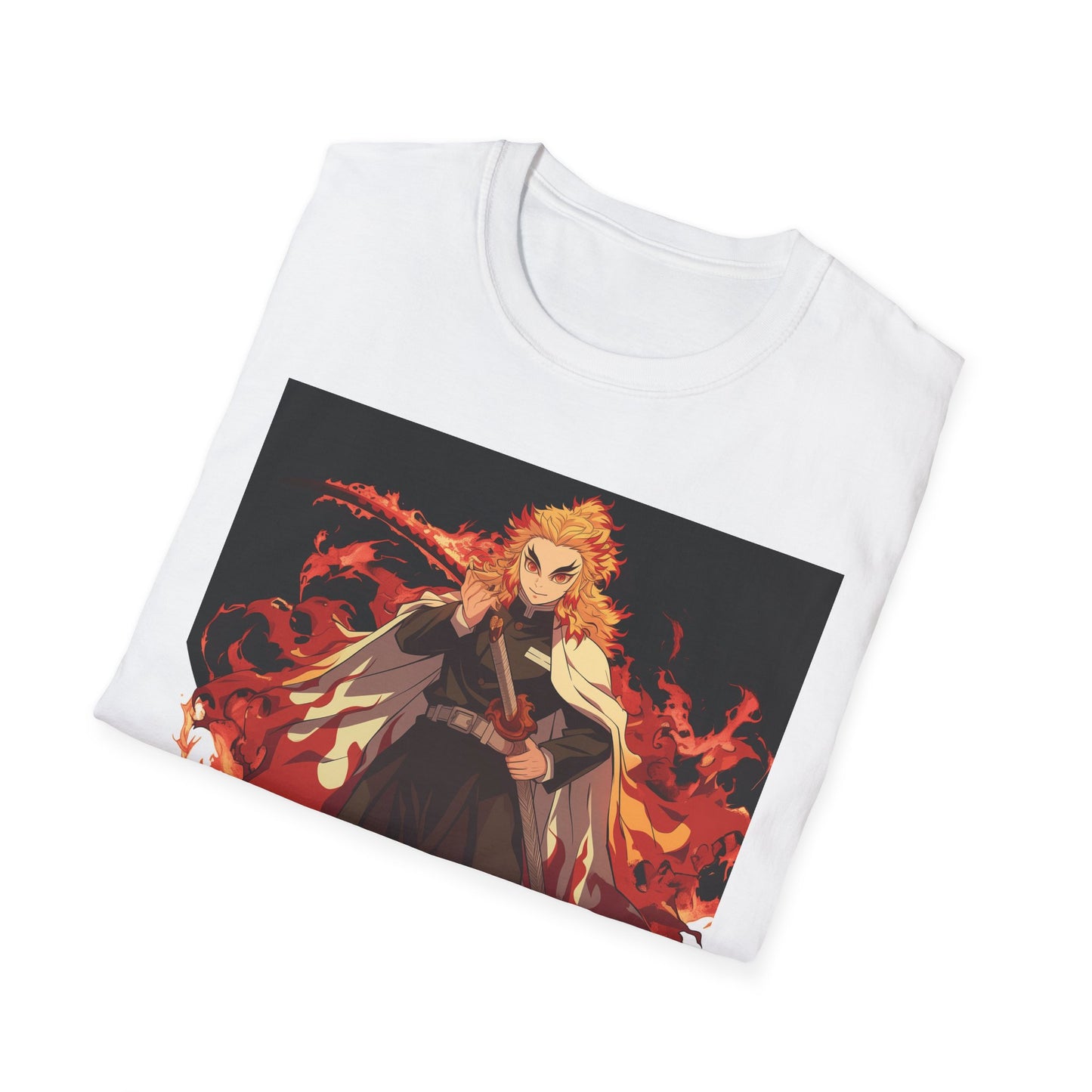 Kyojuro fan art Unisex Softstyle T-Shirt