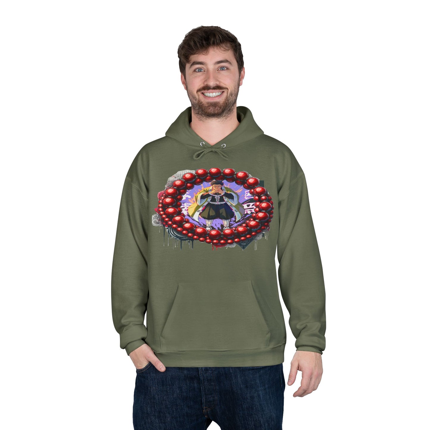 Demon slayer giyu Pullover Hoodie Sweatshirt