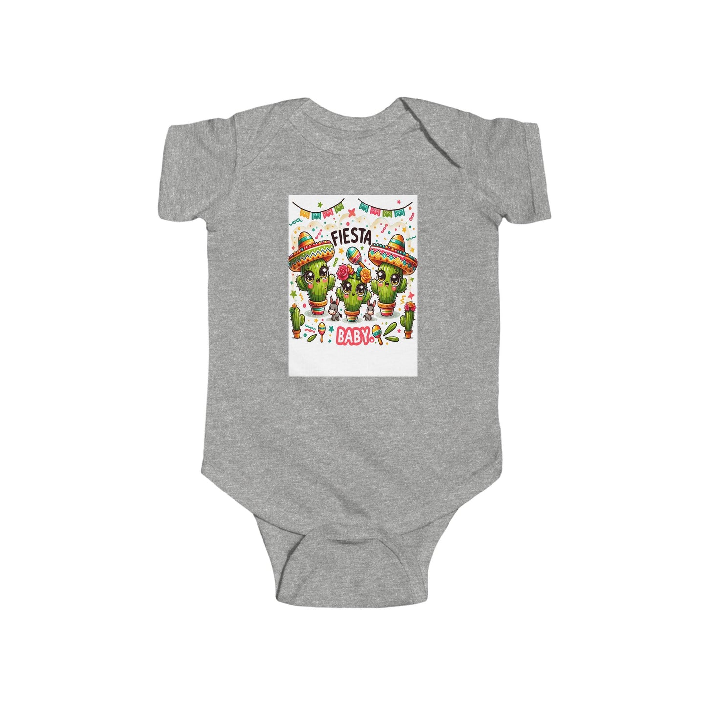 Cute Fiesta Baby Bodysuit for Infants - Perfect for Celebrations!