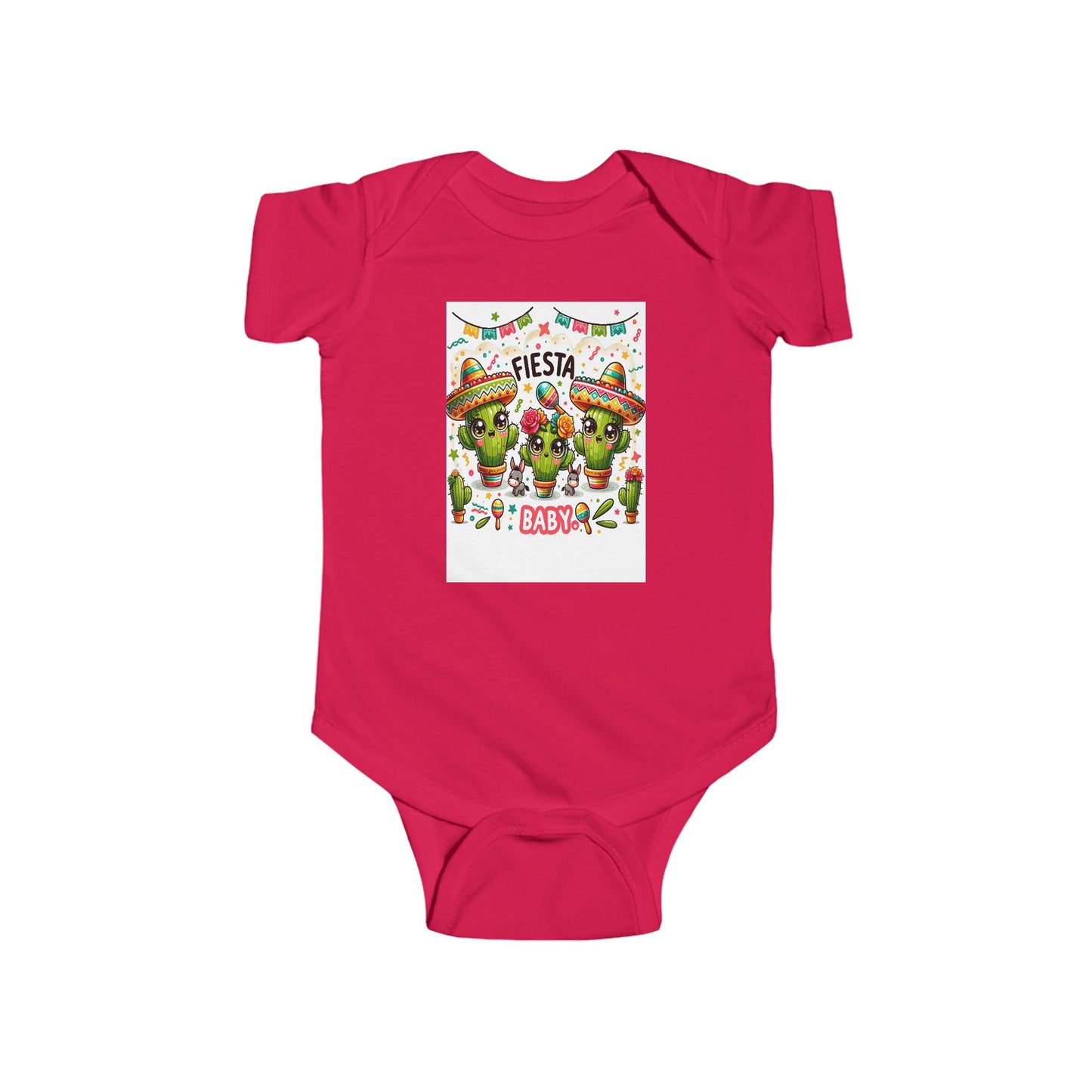 Cute Fiesta Baby Bodysuit for Infants - Perfect for Celebrations!