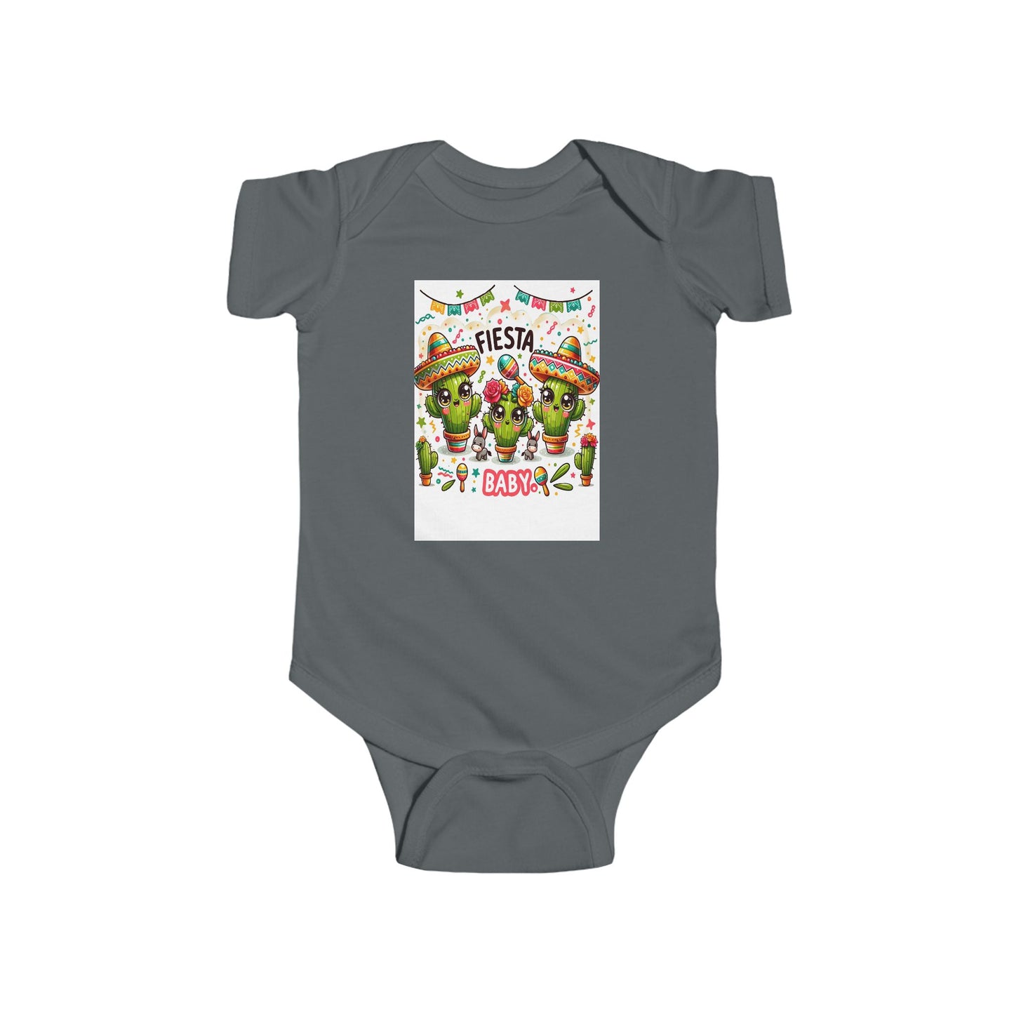 Cute Fiesta Baby Bodysuit for Infants - Perfect for Celebrations!