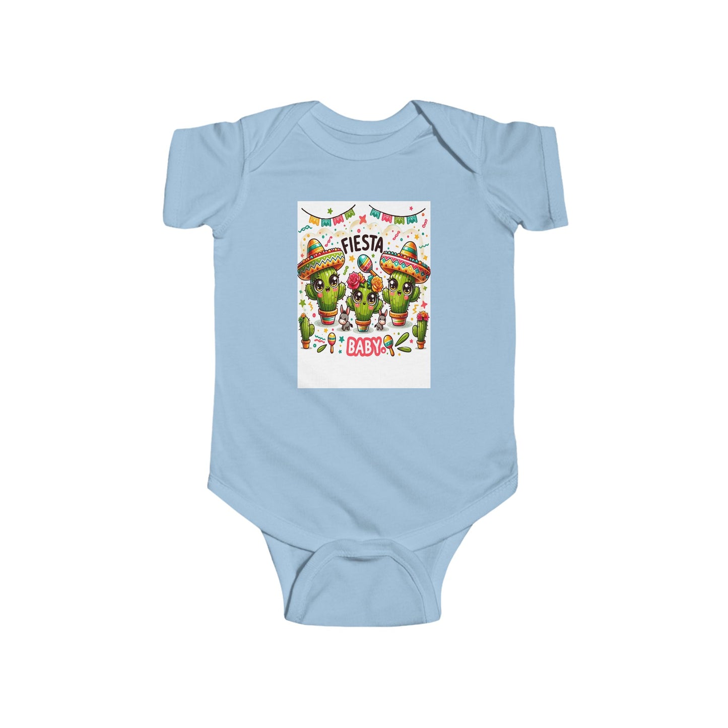Cute Fiesta Baby Bodysuit for Infants - Perfect for Celebrations!