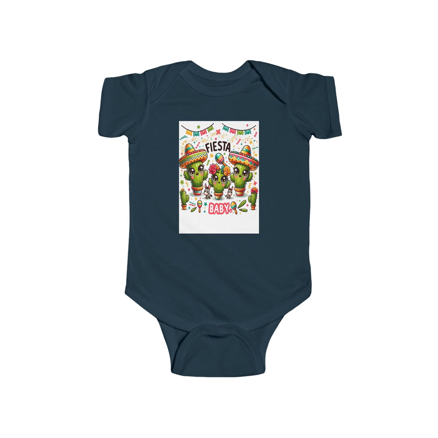 Cute Fiesta Baby Bodysuit for Infants - Perfect for Celebrations!