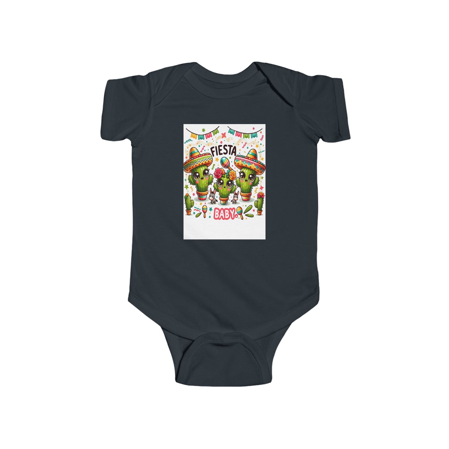 Cute Fiesta Baby Bodysuit for Infants - Perfect for Celebrations!
