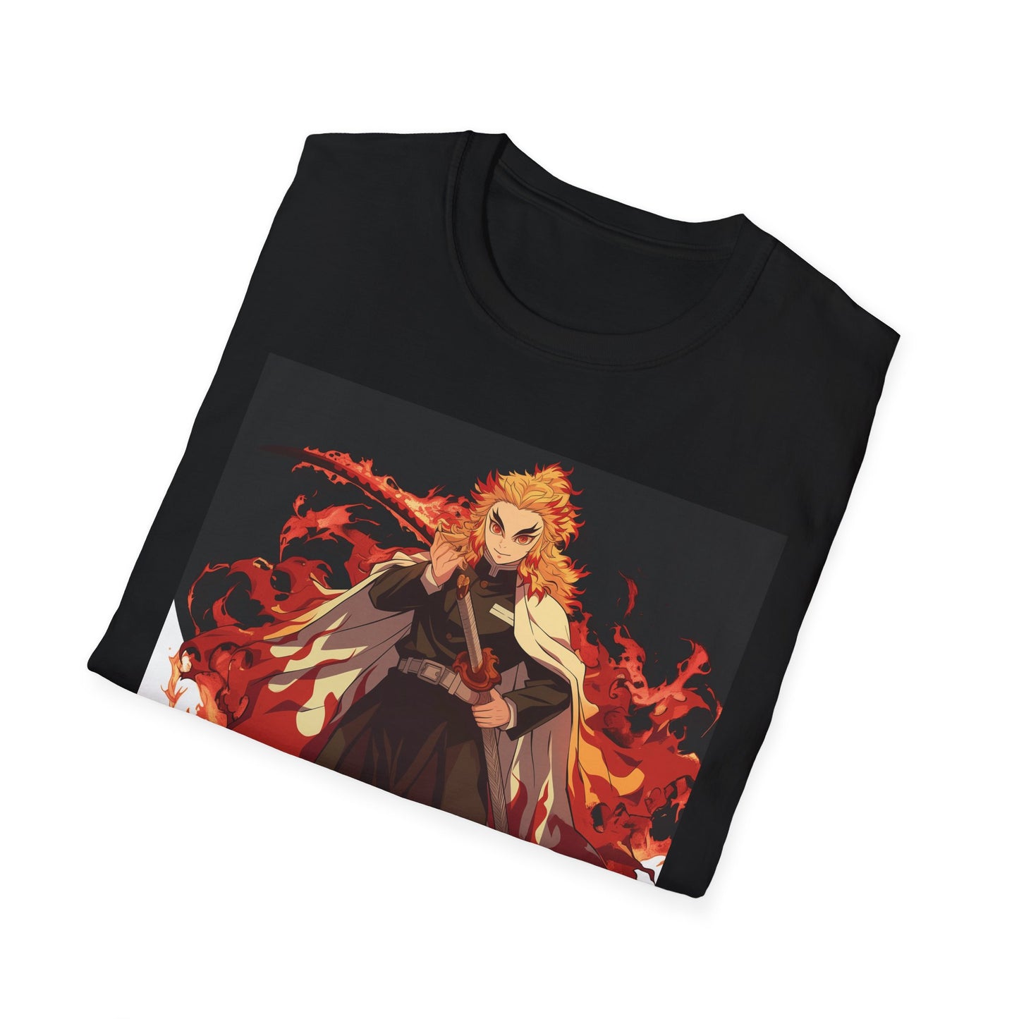 Kyojuro fan art Unisex Softstyle T-Shirt