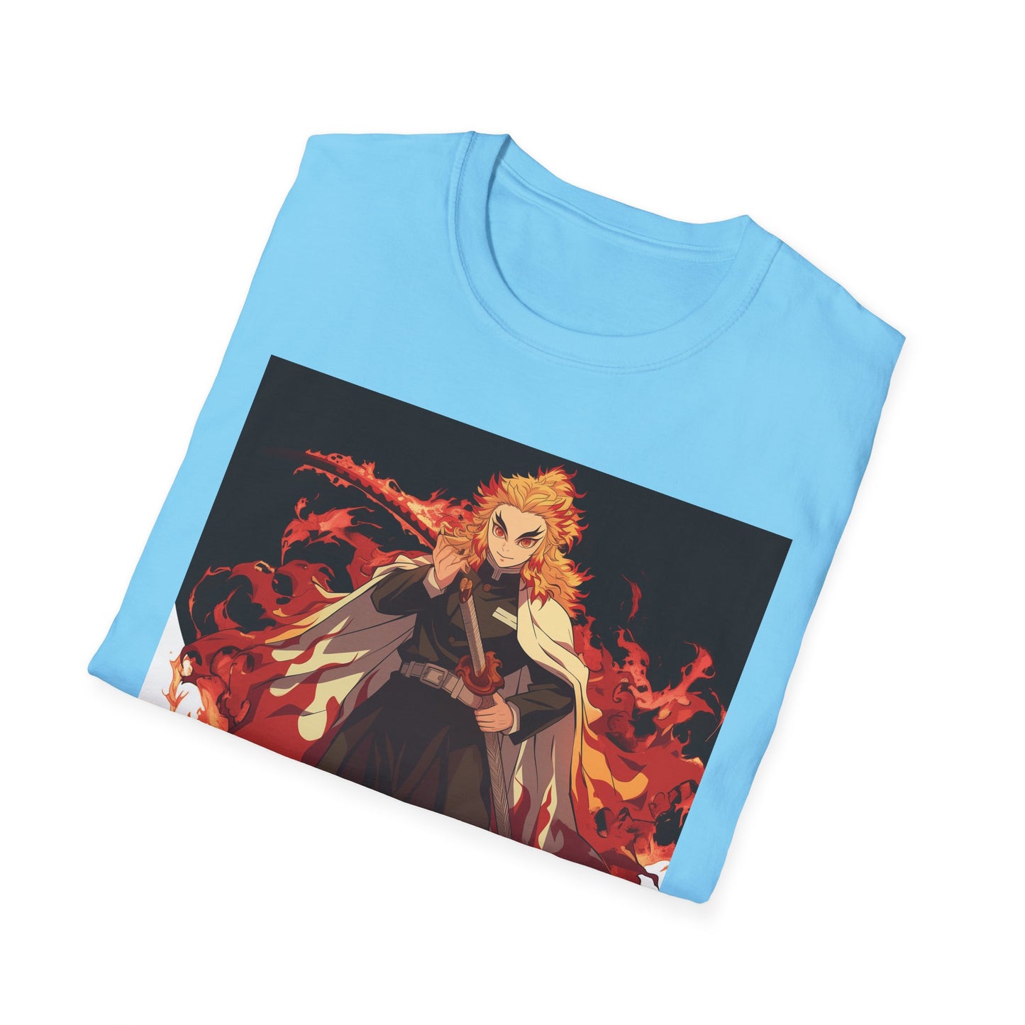 Kyojuro fan art Unisex Softstyle T-Shirt